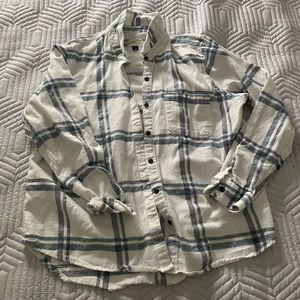 Flannel Button Down Size M
